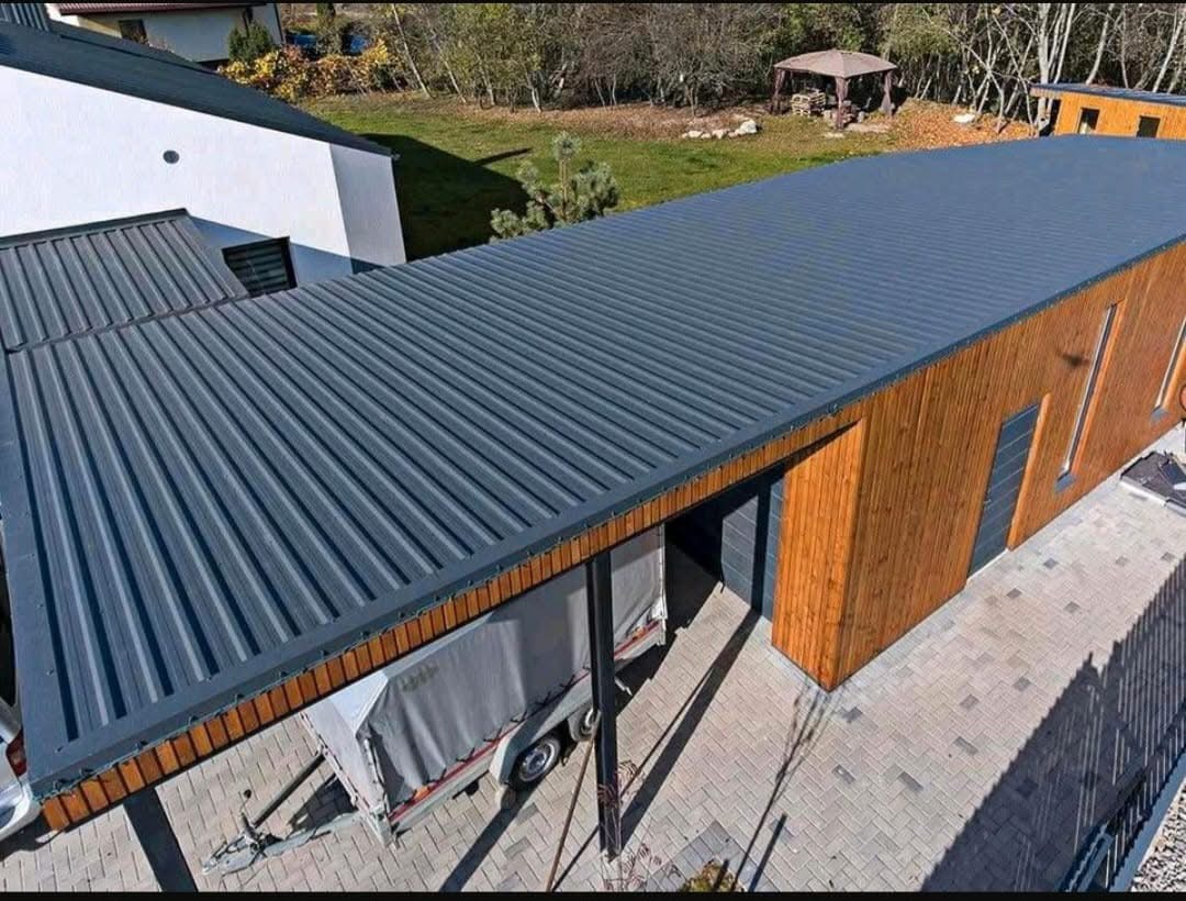 Dachmontage Projekt - Moderne Metallbedachung