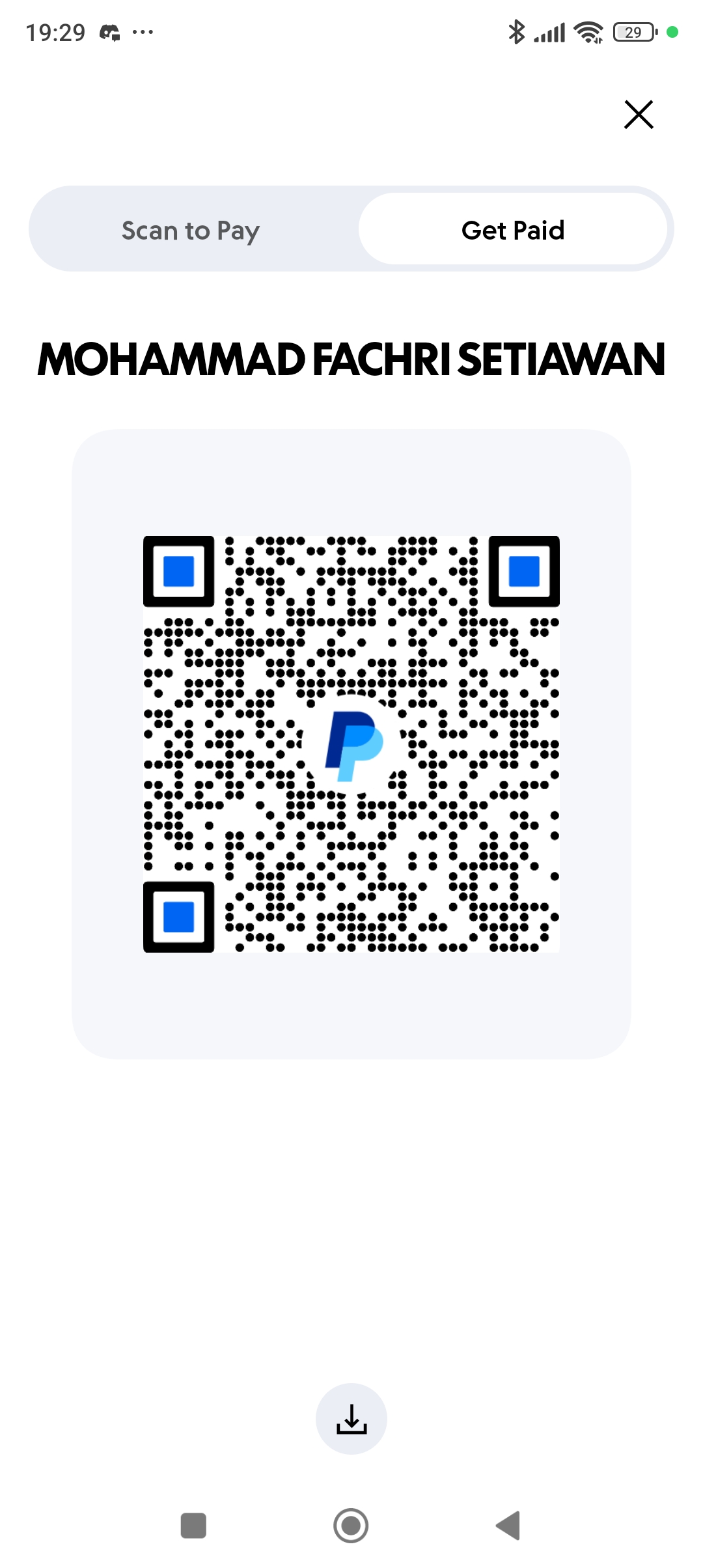 QRIS PayPal — Muhammad Fachri Setiawan