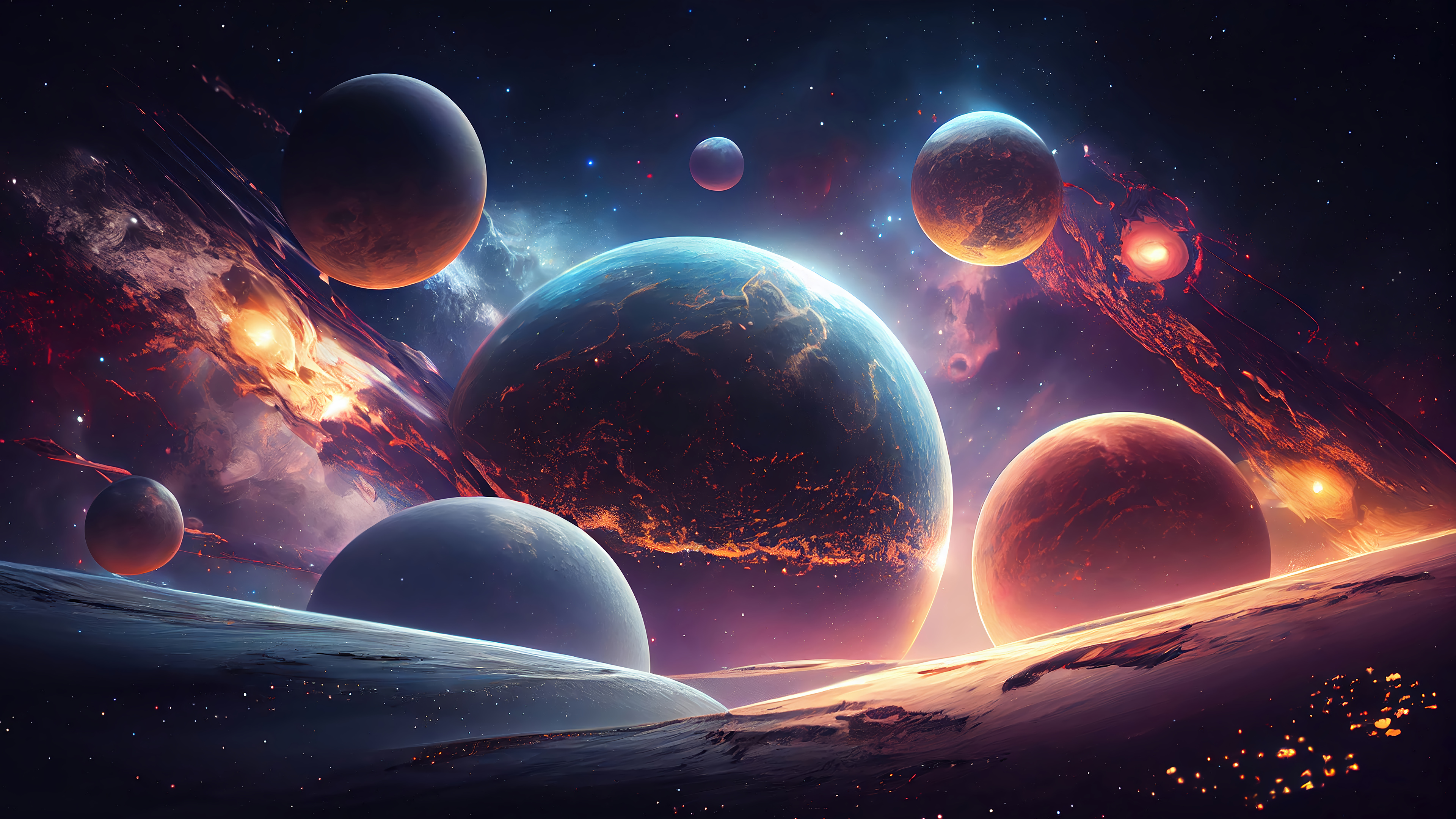 Alien Worlds Planets