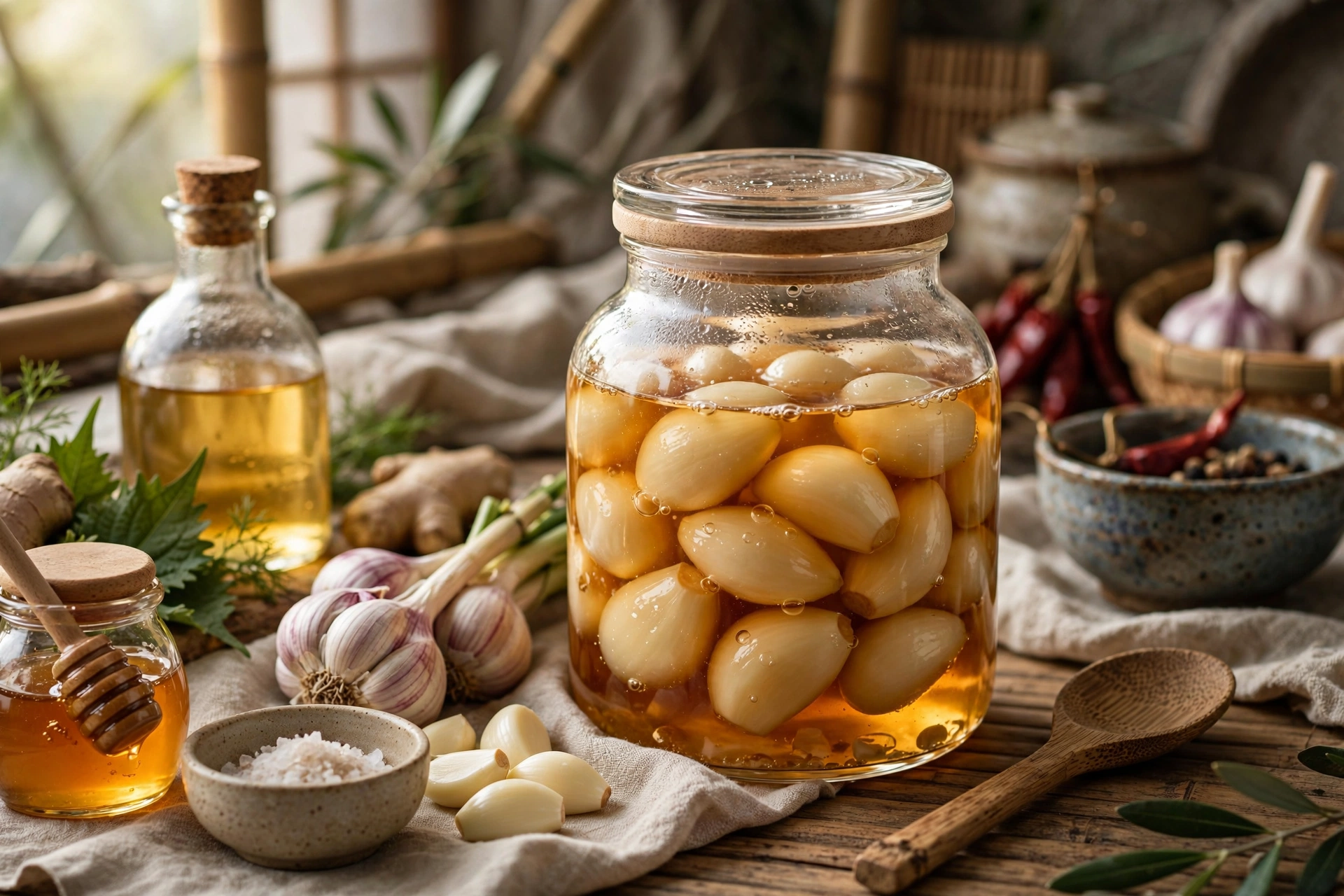 Pickled Garlic