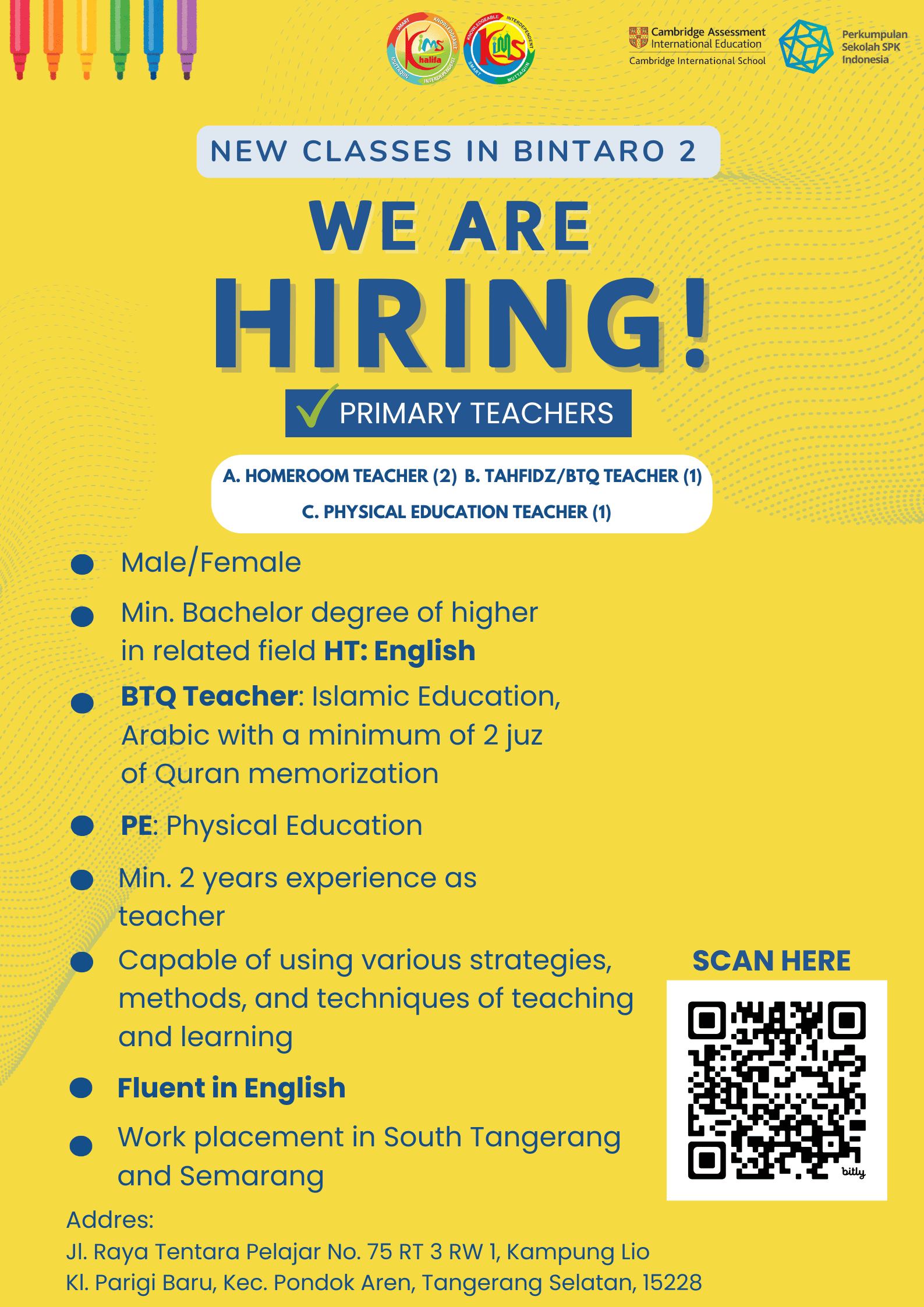 Primary Teachers Recruitment
