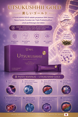 Utsukushhii Gold Poster