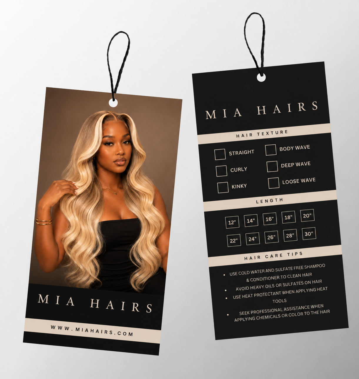 MIA HAIRS Tags