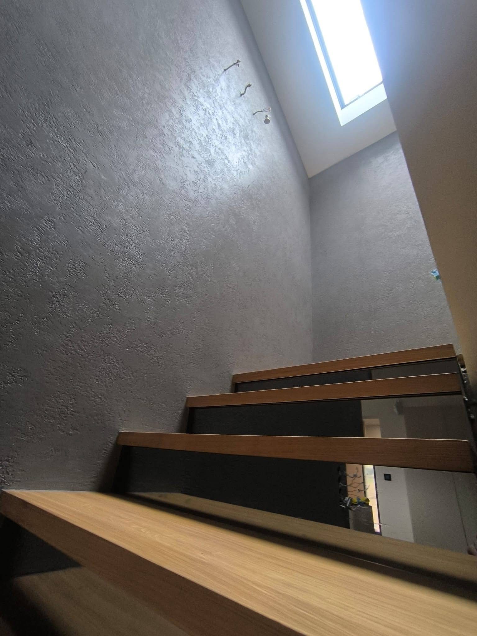 Treppe mit Skylight