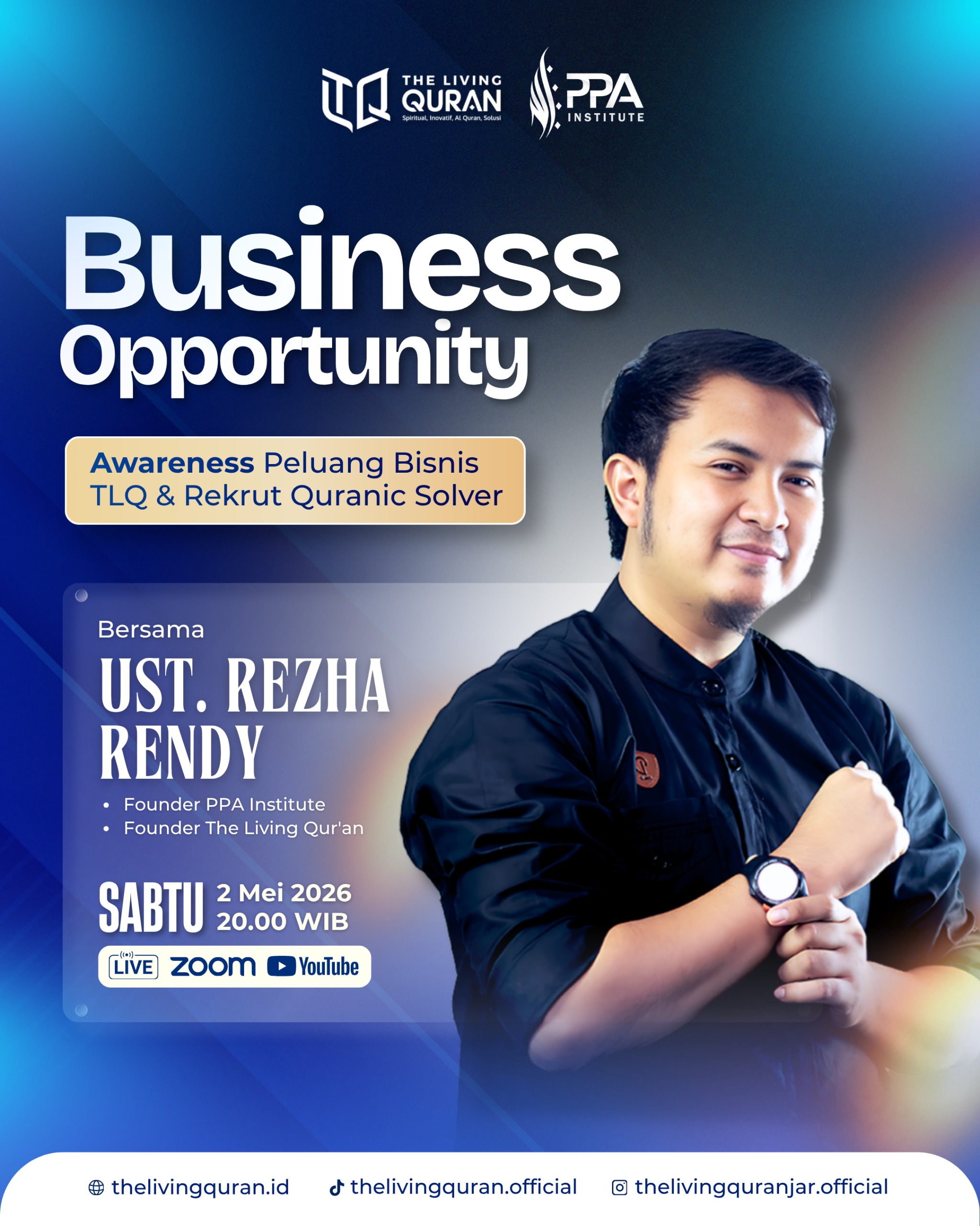 Flyer Webinar Business Opportunity