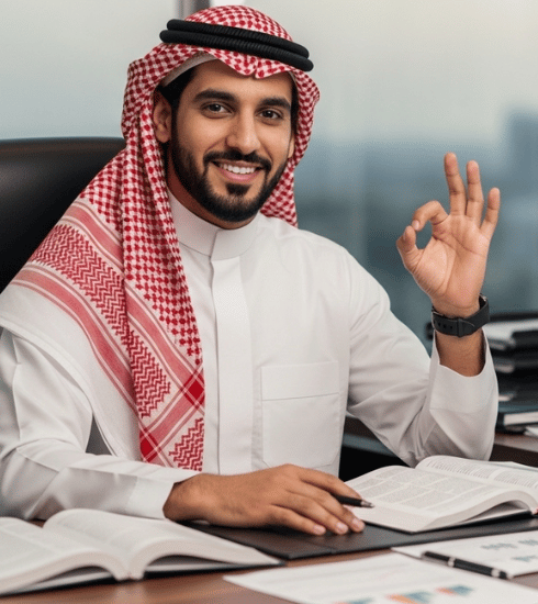 مستثمر سعودي يتابع متطلبات دراسة مشروع صناعي