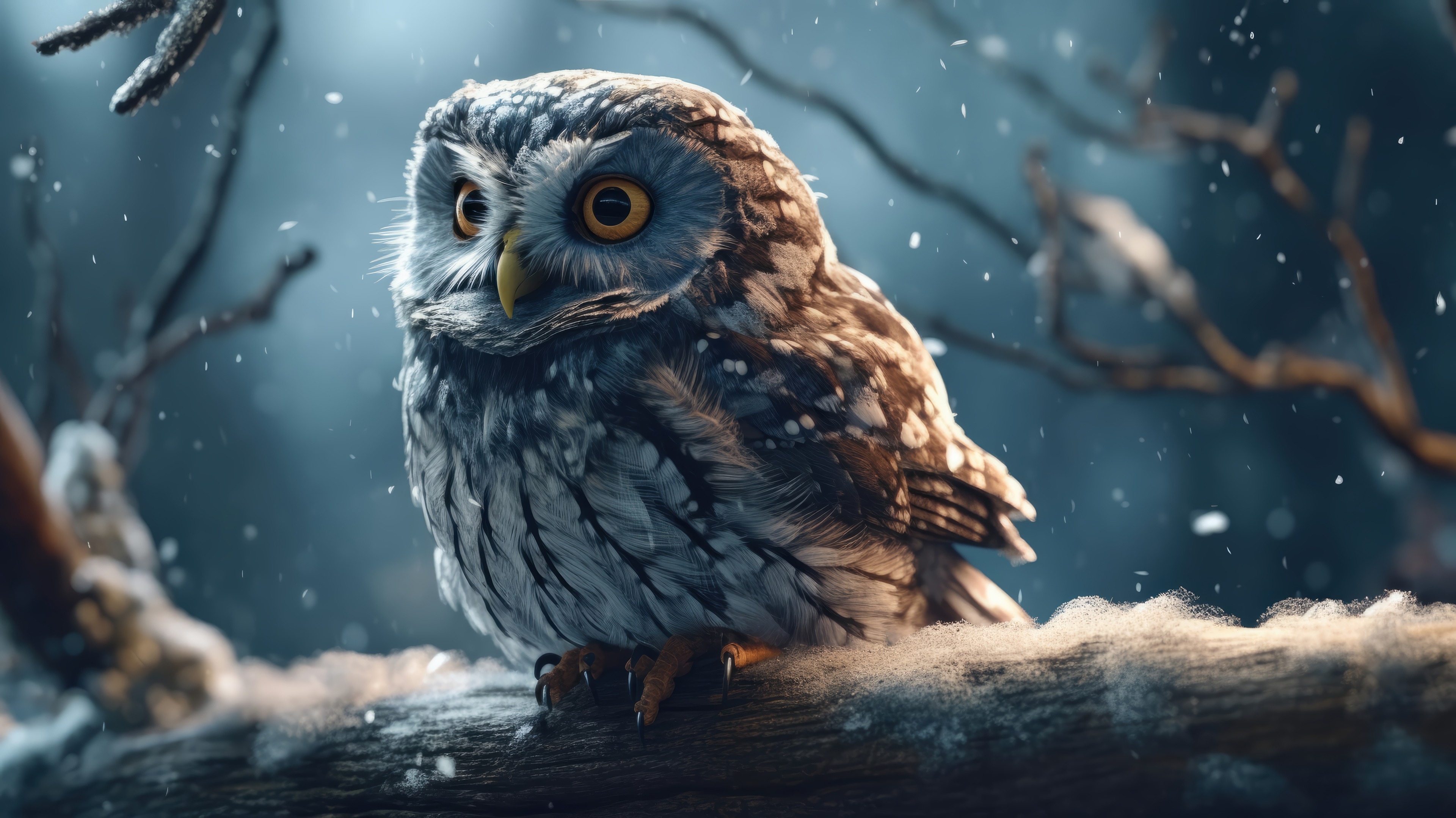 Snowy Owl Winter