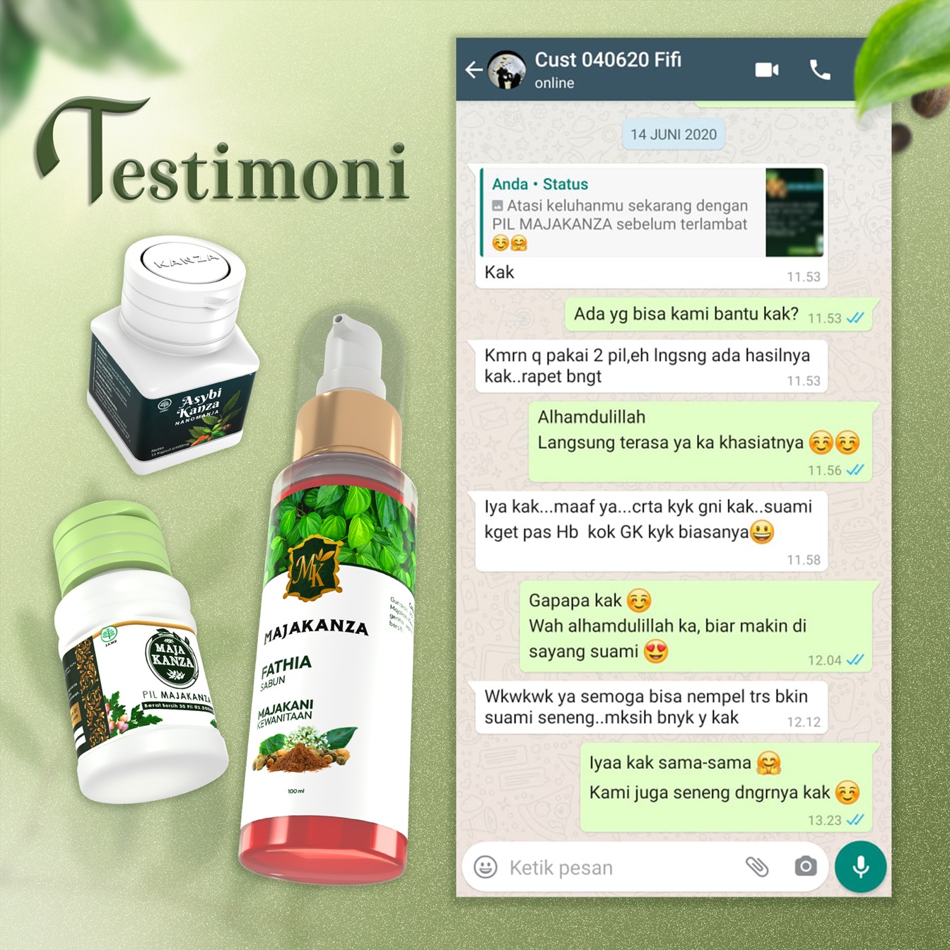 Testimoni Chat 3