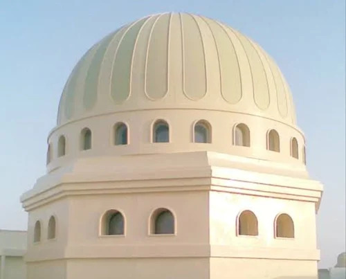 Fluted Geometric Dome