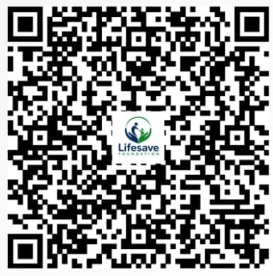 Life Save Foundation UPI QR Code