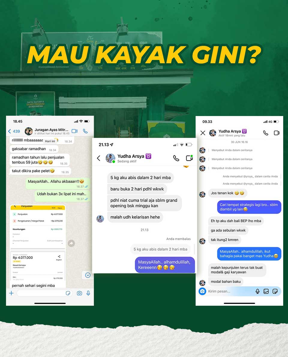 Testimoni Mitra Mau Kayak Gini