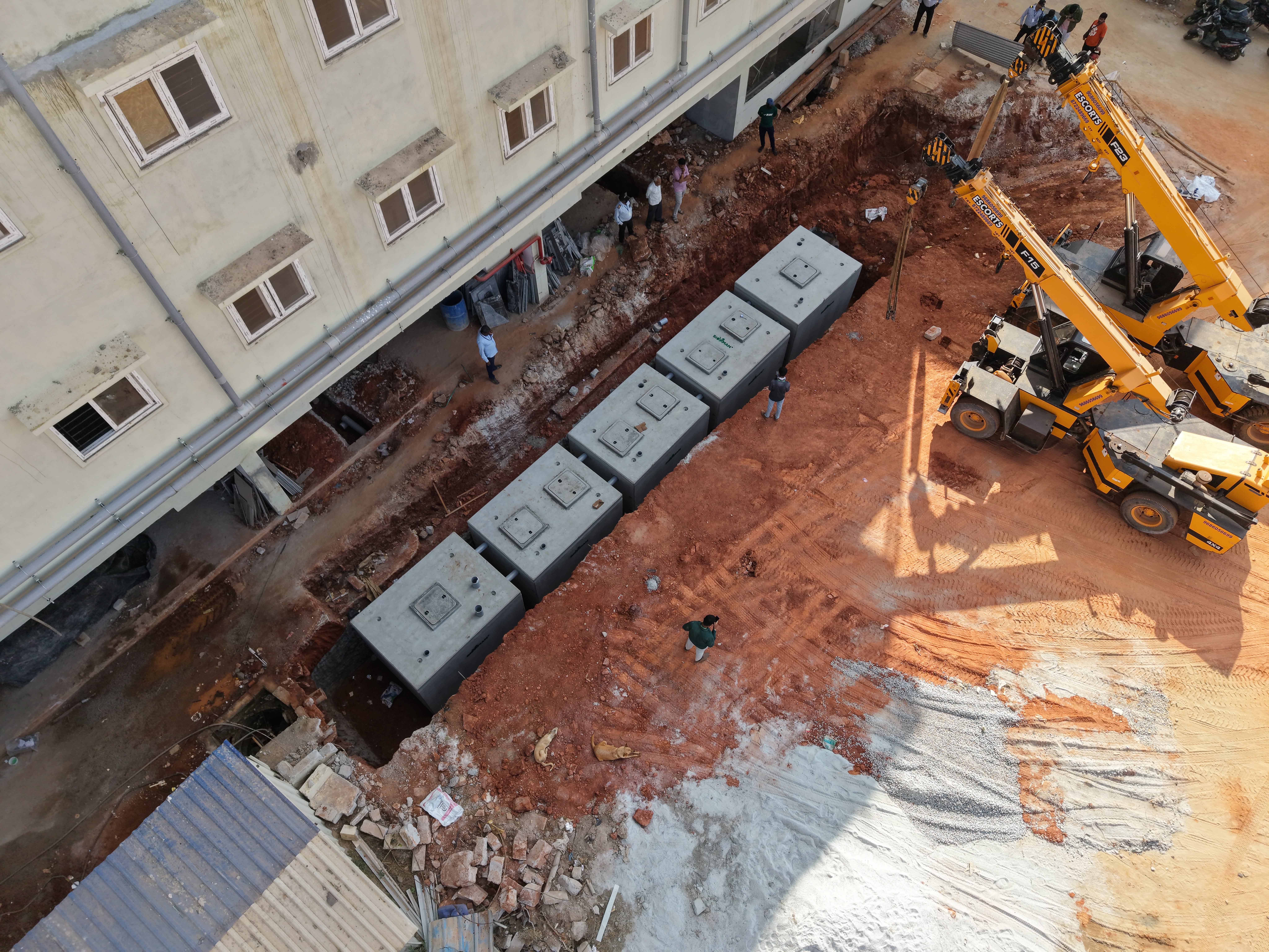 Bio STP Installation Site 3