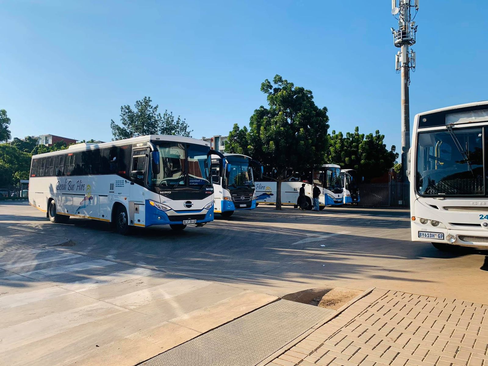 Parked Besedi Buses