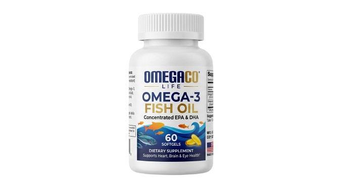 Omegaco Omega-3 Fish Oil 60s