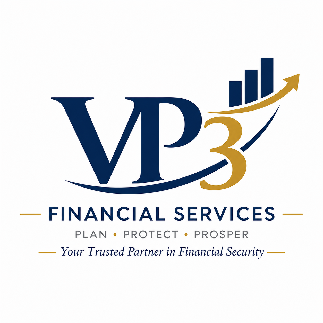 VP3 Financial Services Logo - Best Insurance Consultancy in Viman Nagar Pune