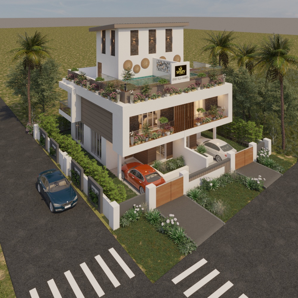 SPARV Alora Villas Aerial View