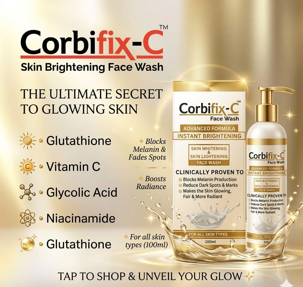 Corbifix-C Skin Brightening Face Wash
