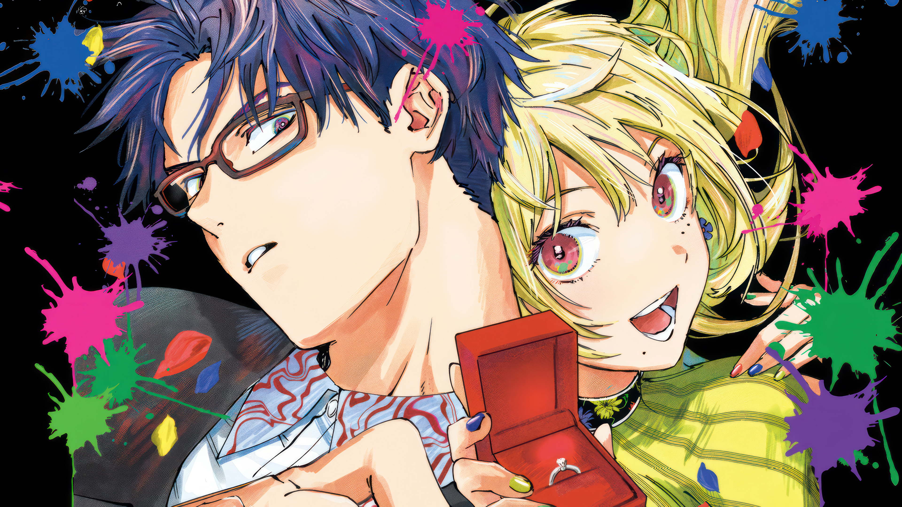Couple Ring Box Anime