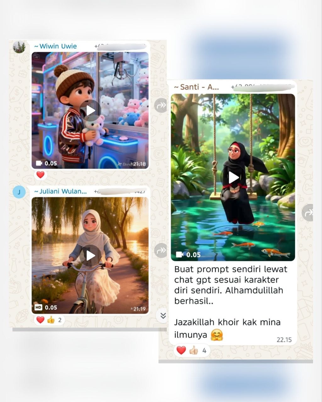 Testimoni Grid