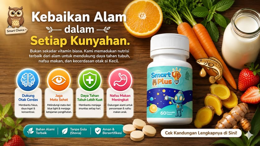 Smart Up Plus - Kebaikan Alam dalam Setiap Kunyahan