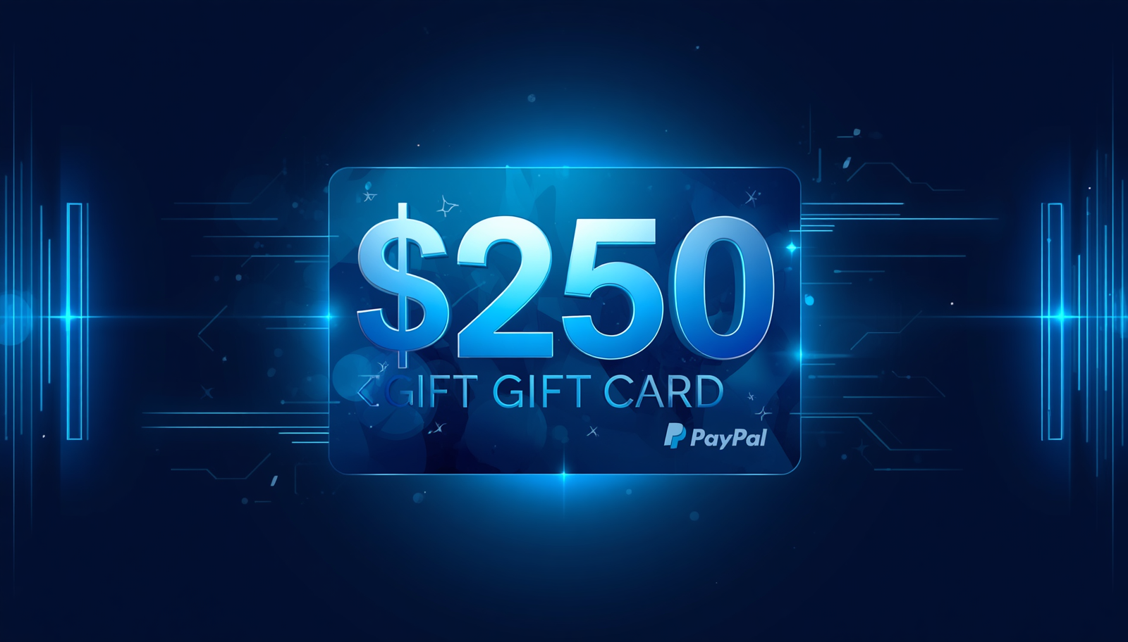 PayPal $250 Gift Card