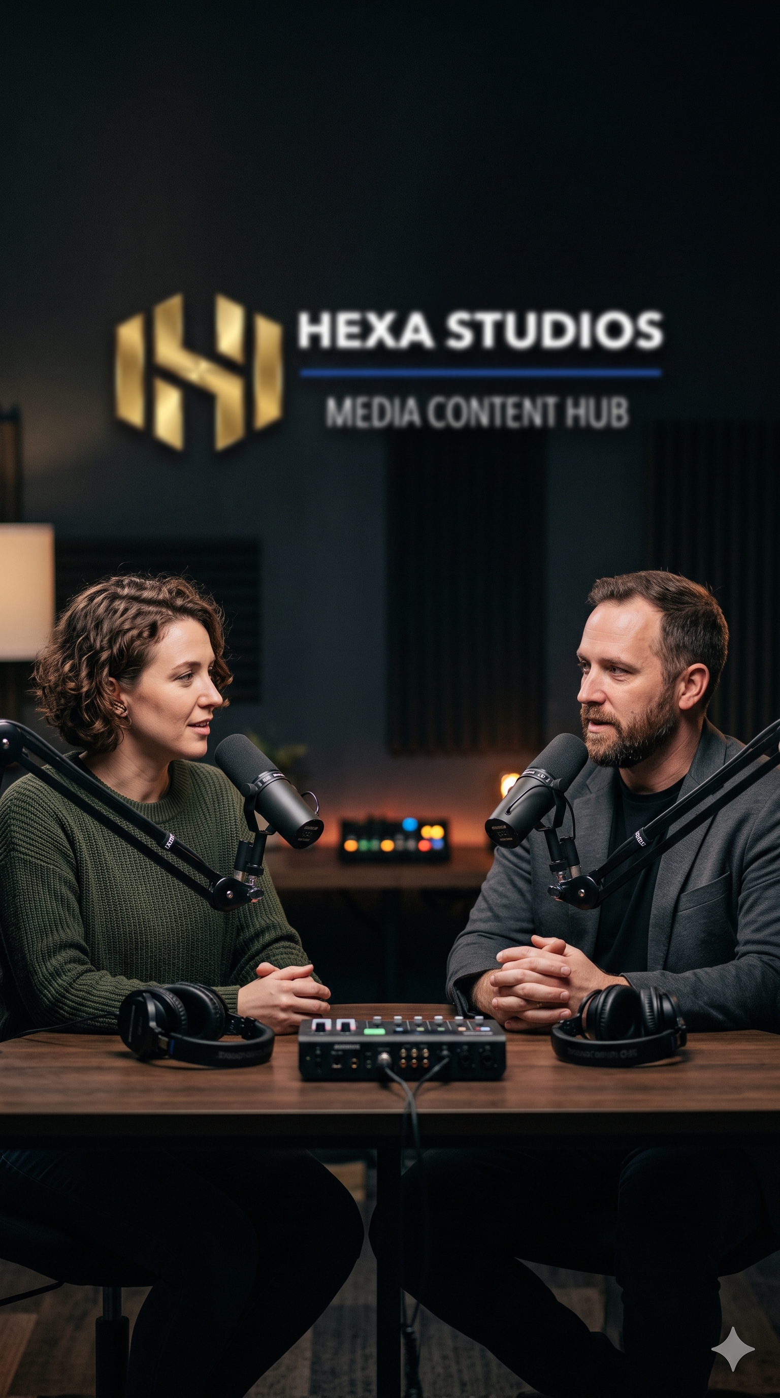 Hexa Studios Podcast Recording