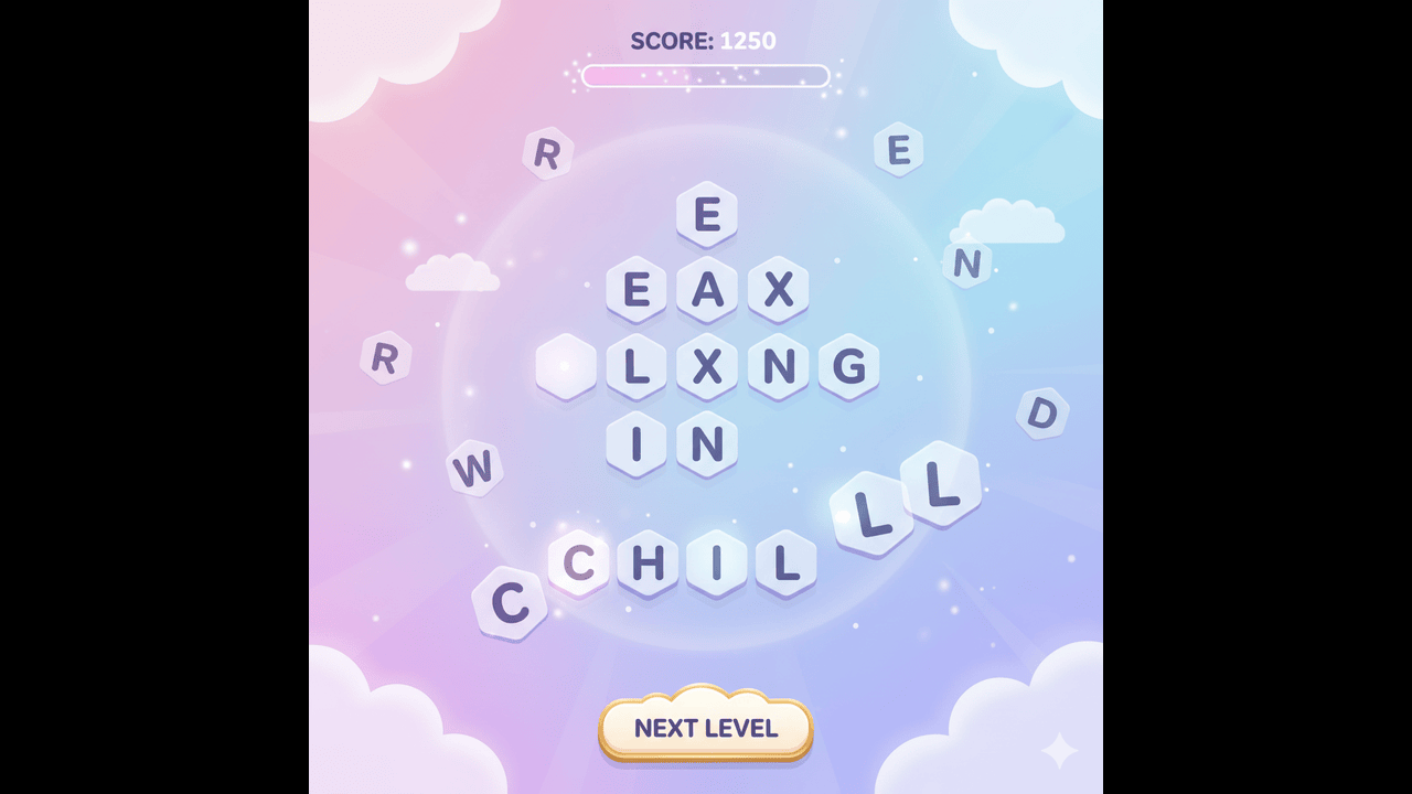 CalmWords Puzzle Game