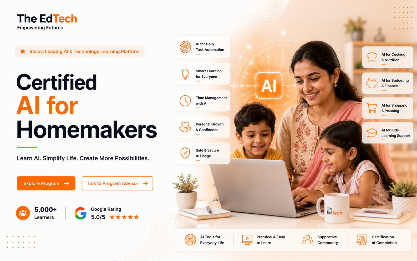 Certified Gen AI for Homemakers