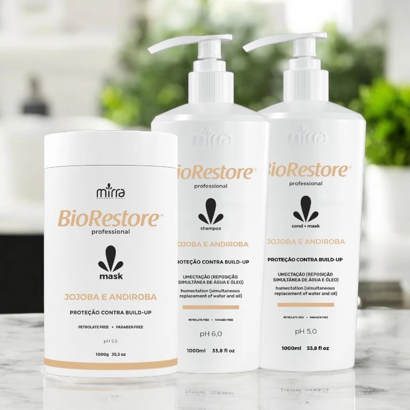 Produtos profissionais Mirra BioRestore