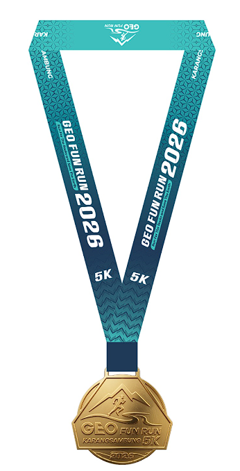 Medali Geo Fun Run 2026