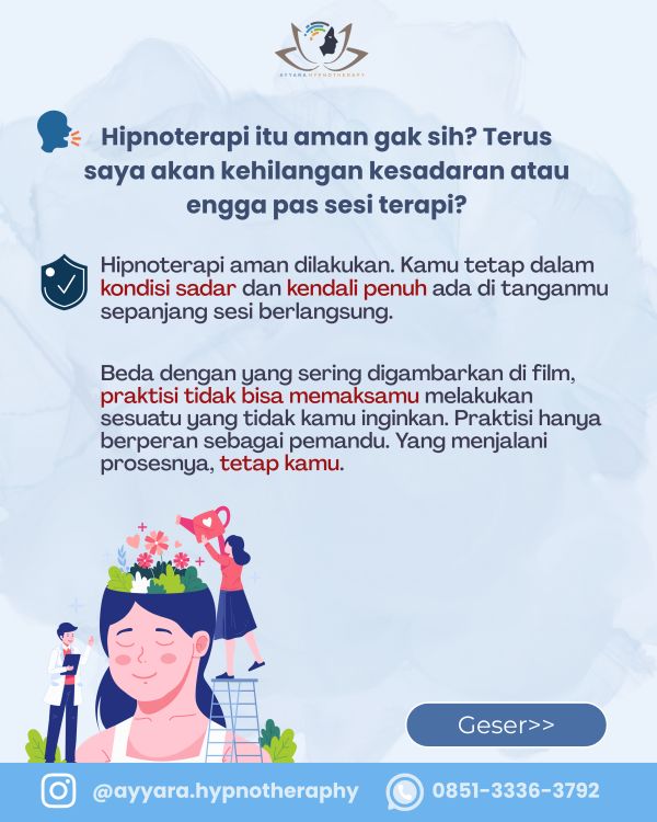 FAQ: Apakah Hipnoterapi Aman?