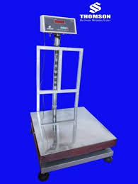 Trolley Scale with digital indicator by Thomson for warehouse and factory use in Kurukshetra
