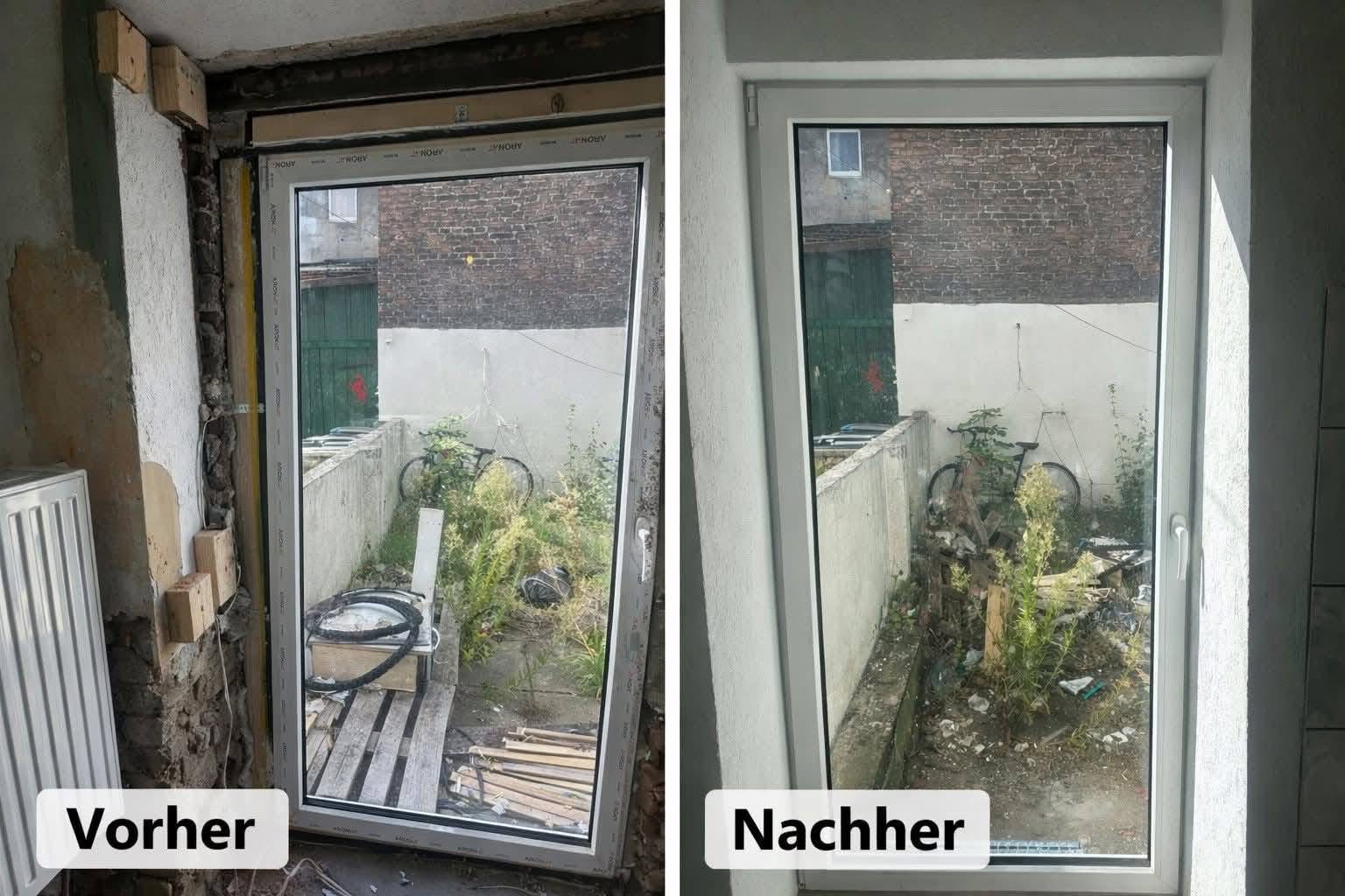 Fassade Vorher Nachher