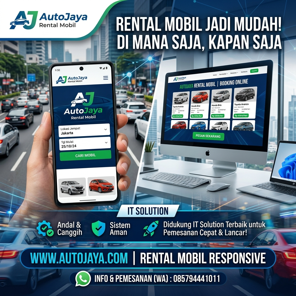 Website Rental Mobil