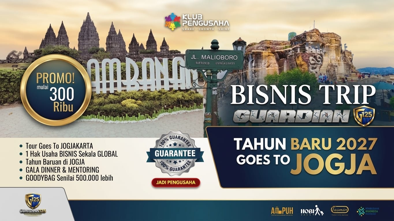 Promo Tahun Baruan 2027 Goes To Jogja