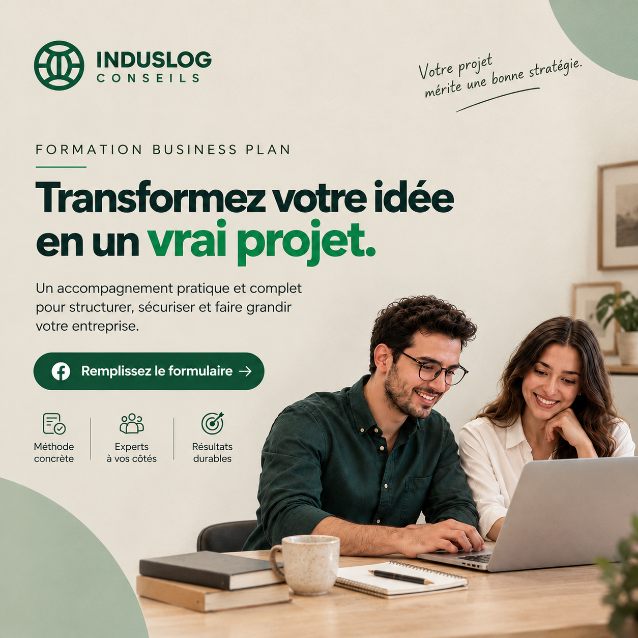 Transformez votre idée en projet
