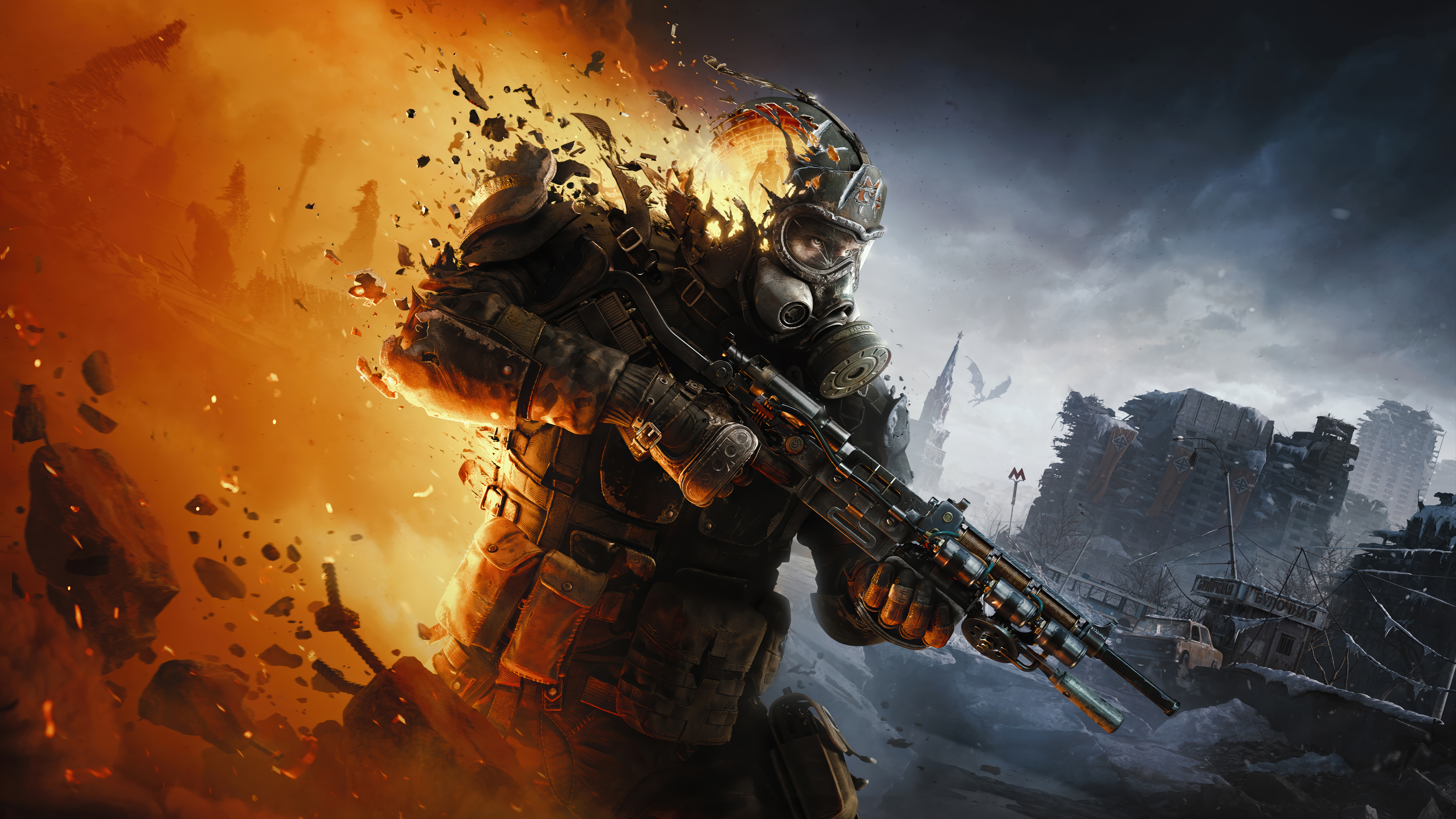 Shattered Soldier War Ruins Battlefield