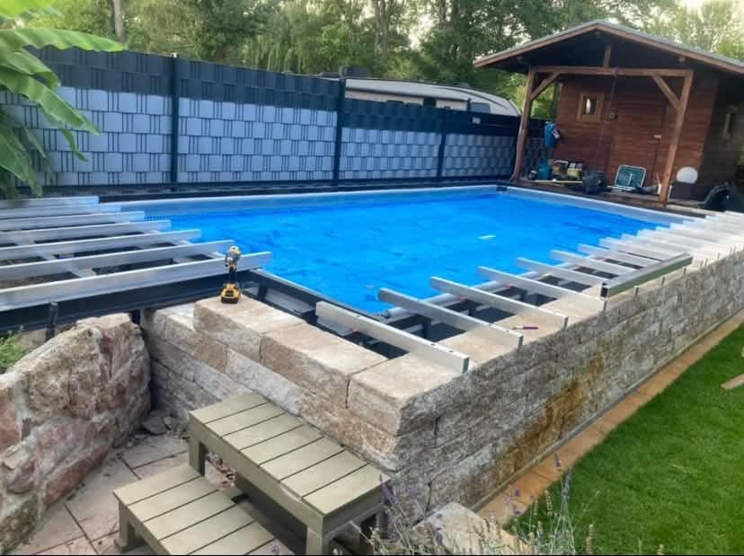 Poolanlage Wartung