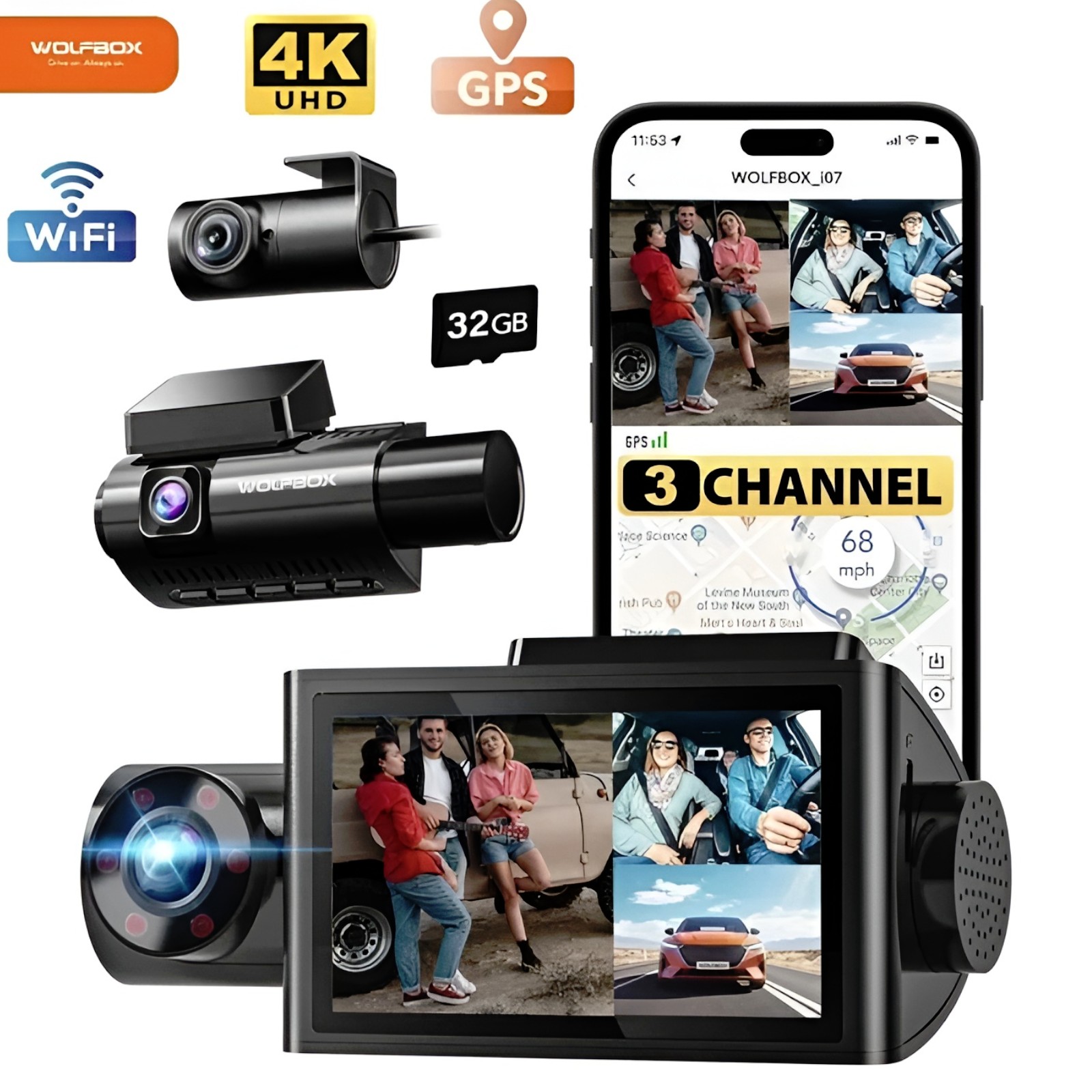 4K Dashcam