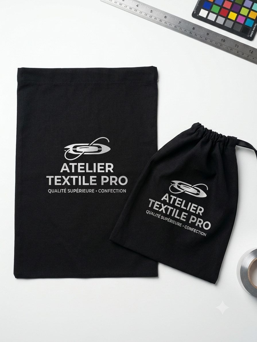 Sacs marqués ATELIER TEXTILE PRO QUALITÉ SUPÉRIEURE — Exemple de personnalisation B&I