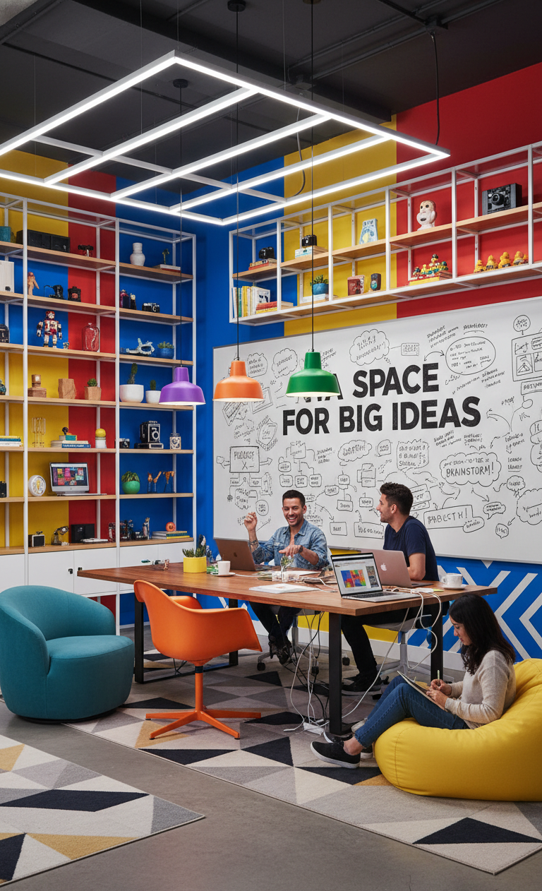 Colorful Creative Office Space