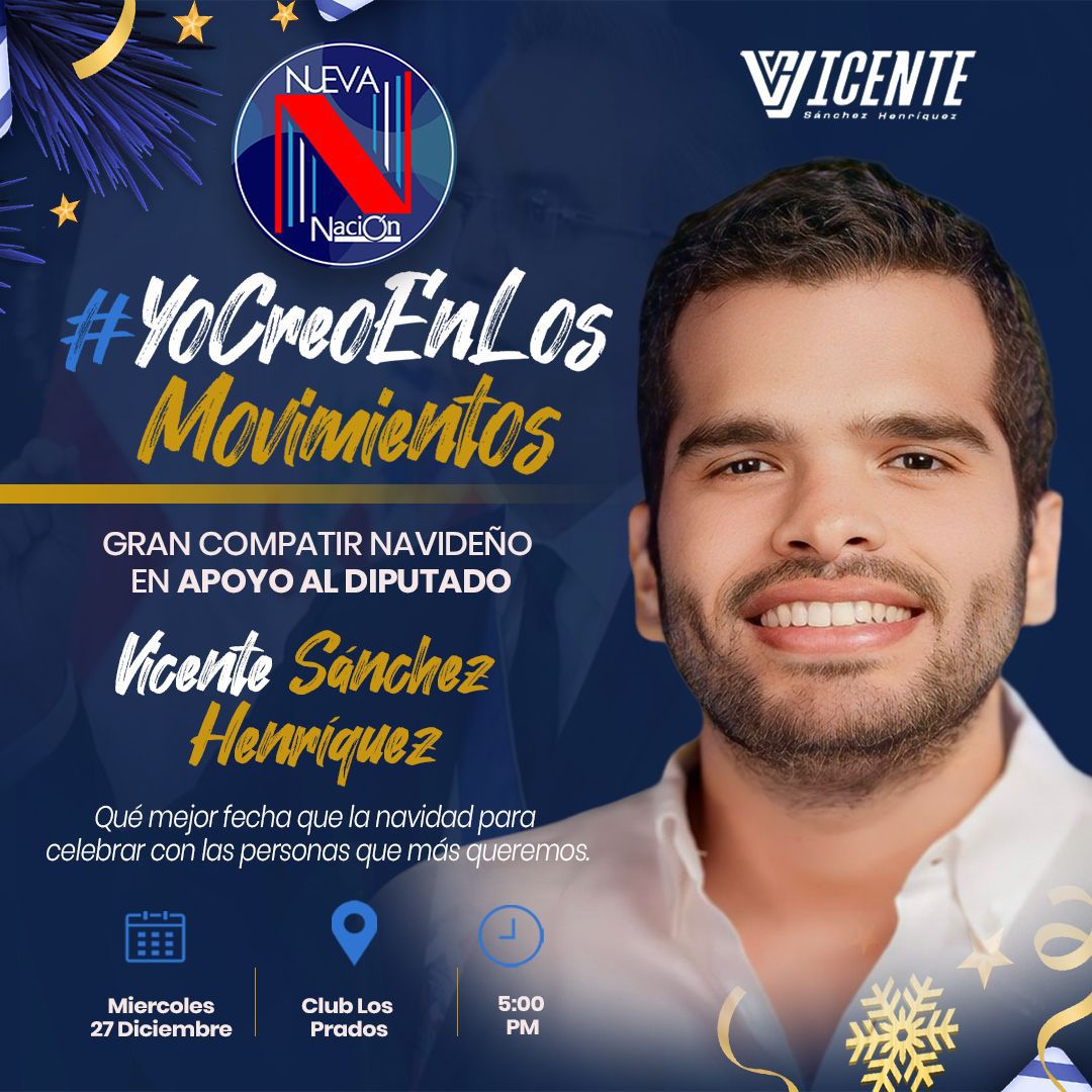 Gran Compartir Navideño del Movimiento Nueva Nación en apoyo al desarrollo local