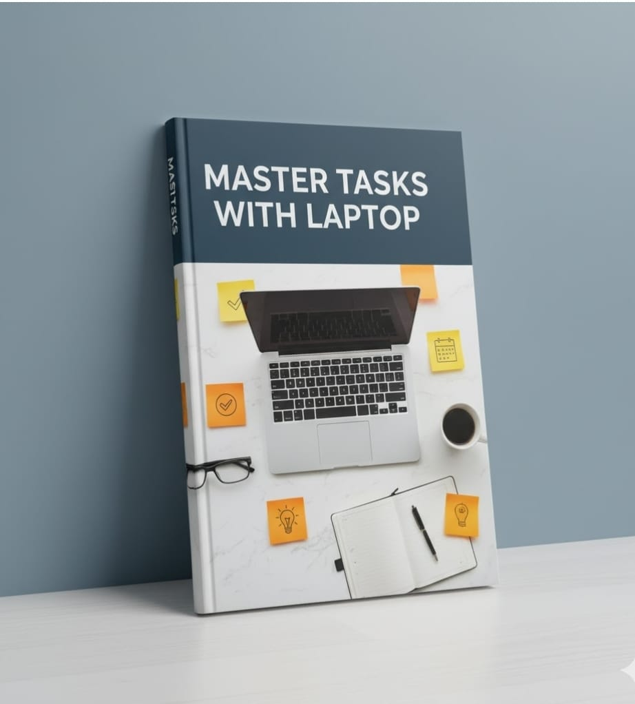 Master Tasks with Laptop