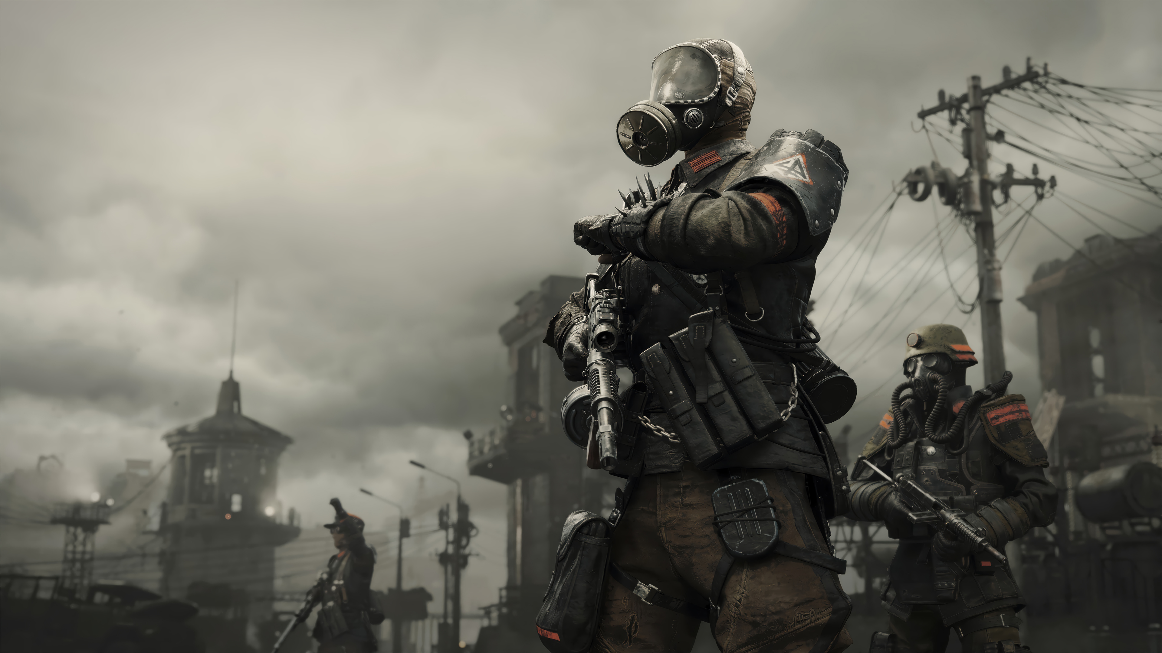 Gas Mask Squad Post Apocalyptic Tower