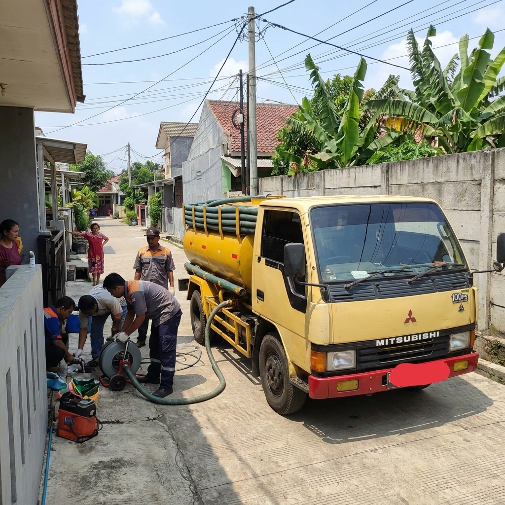Pekerja Sedot WC