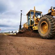 Heavy earthmoving equipment