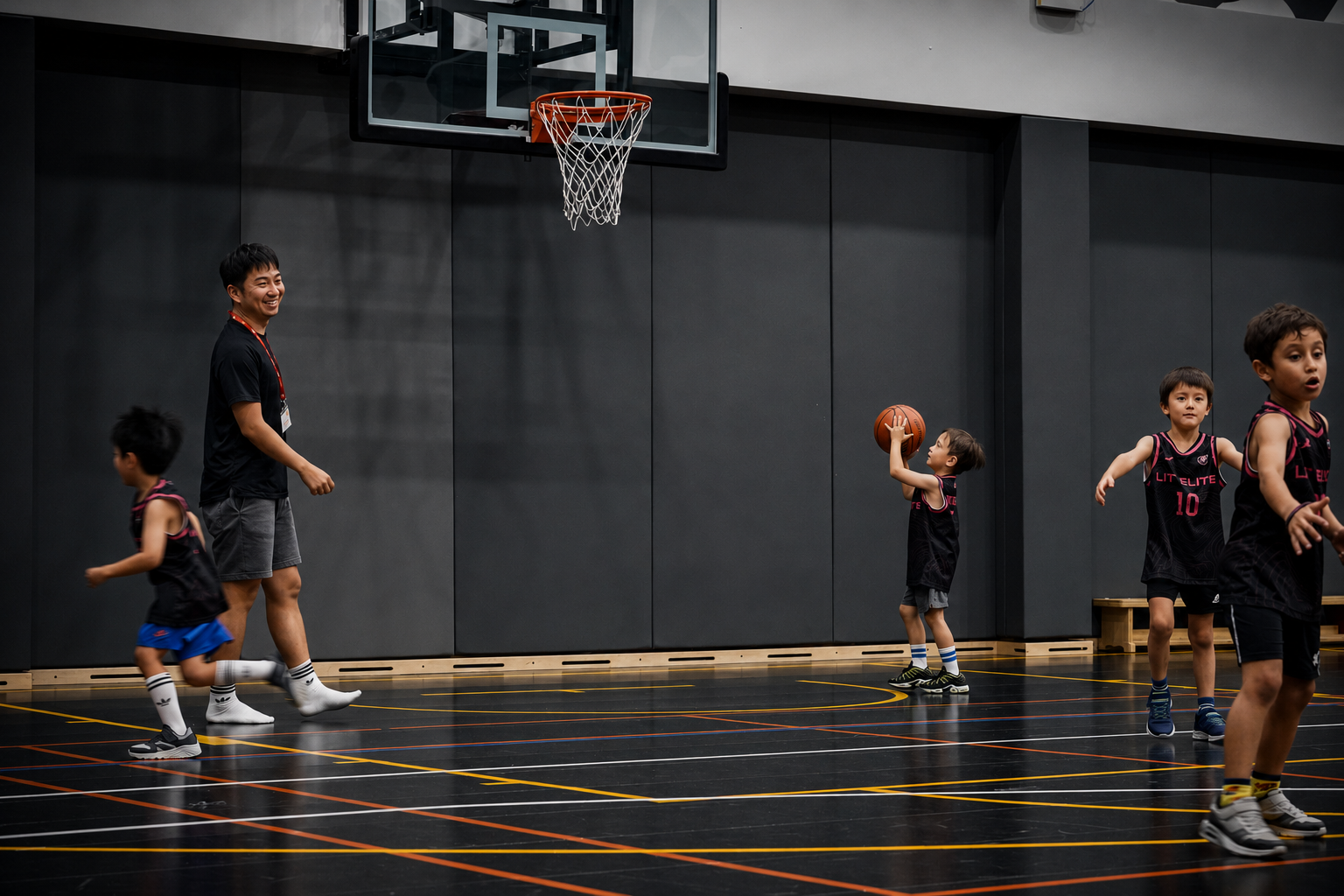 LIT Elite purposeful basketball training session in Ho Chi Minh City