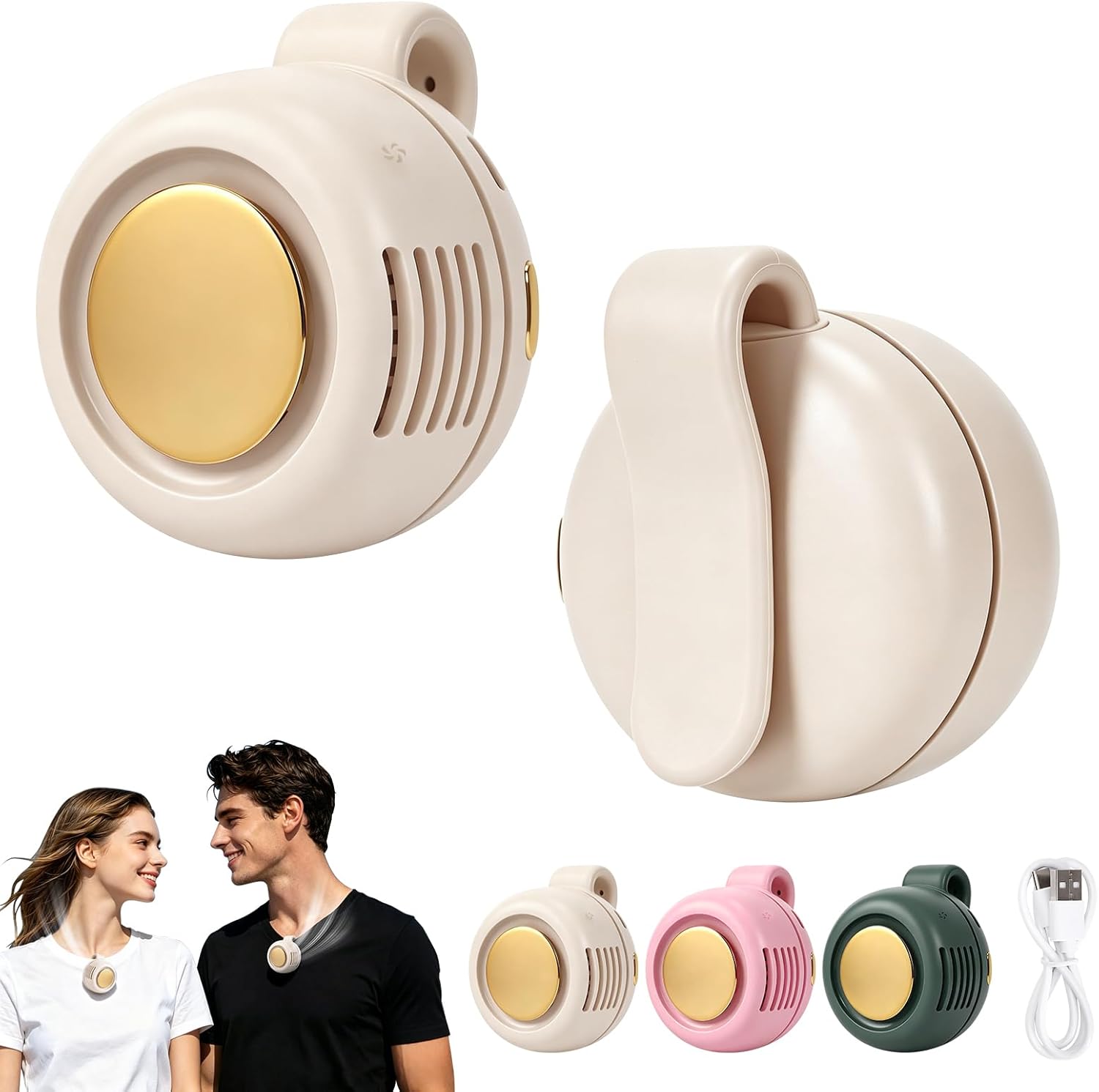 Portable Silent Mini Bladeless Electric Fan