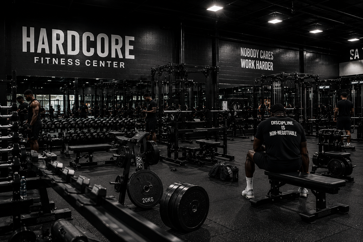 Hardcore Fitness Center facility