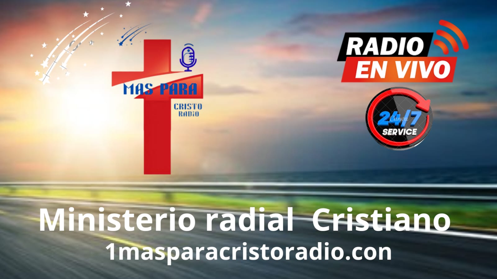 Mas Para Cristo Radio - Radio en Vivo 24/7